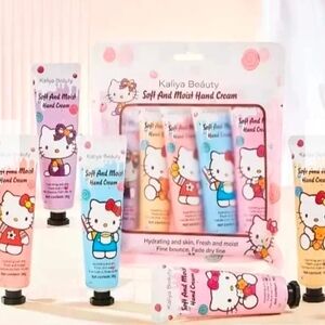 Hello Kitty 5 Piece Moisturizing Hand Cream Set- NEW!